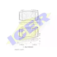 ������� �������� �������� ! MB W220/W211 02># 181389-203 ICER 181389203 ����