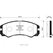 ������� ��������� �������� Opel Monterey 3.2i/3.1TD 91-98 SP1267 Sangsin Brake SP1267 ����