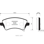 ������� �������� �������� Sangsin Brake SP1502 ����