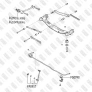 ����������� ����������� ������ ������� Hyundai Tucson 04-> / KIA Sportage 04-> Fixar FG1049 ����