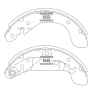 ������� ��������� Chevrolet Cobalt ����. Sangsin Brake SA256 ����