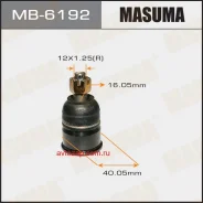 ����� ������� ! ��������� ������� ������ Honda Civic 91> Masuma 'MB6192 ����