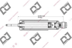 ����������� Nissan �. �.56110R8006 Atlas F23 (�� 200-320, ��������) Djparts DS1597HT ����